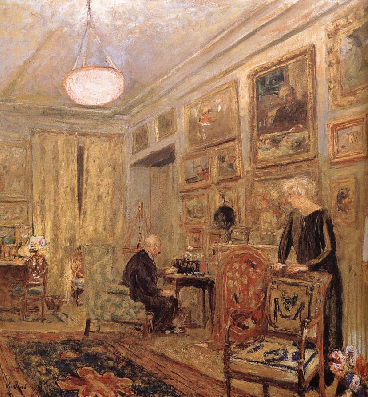 Edouard Vuillard Black in the room